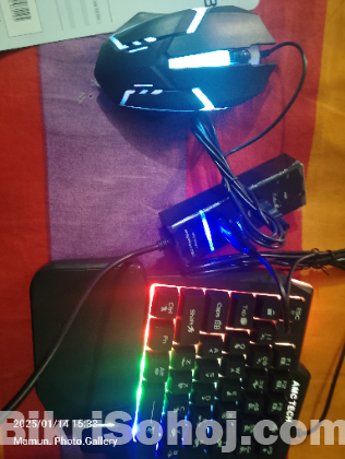 Amc Teach New Gaming Keyboard And Mouse Full Setup